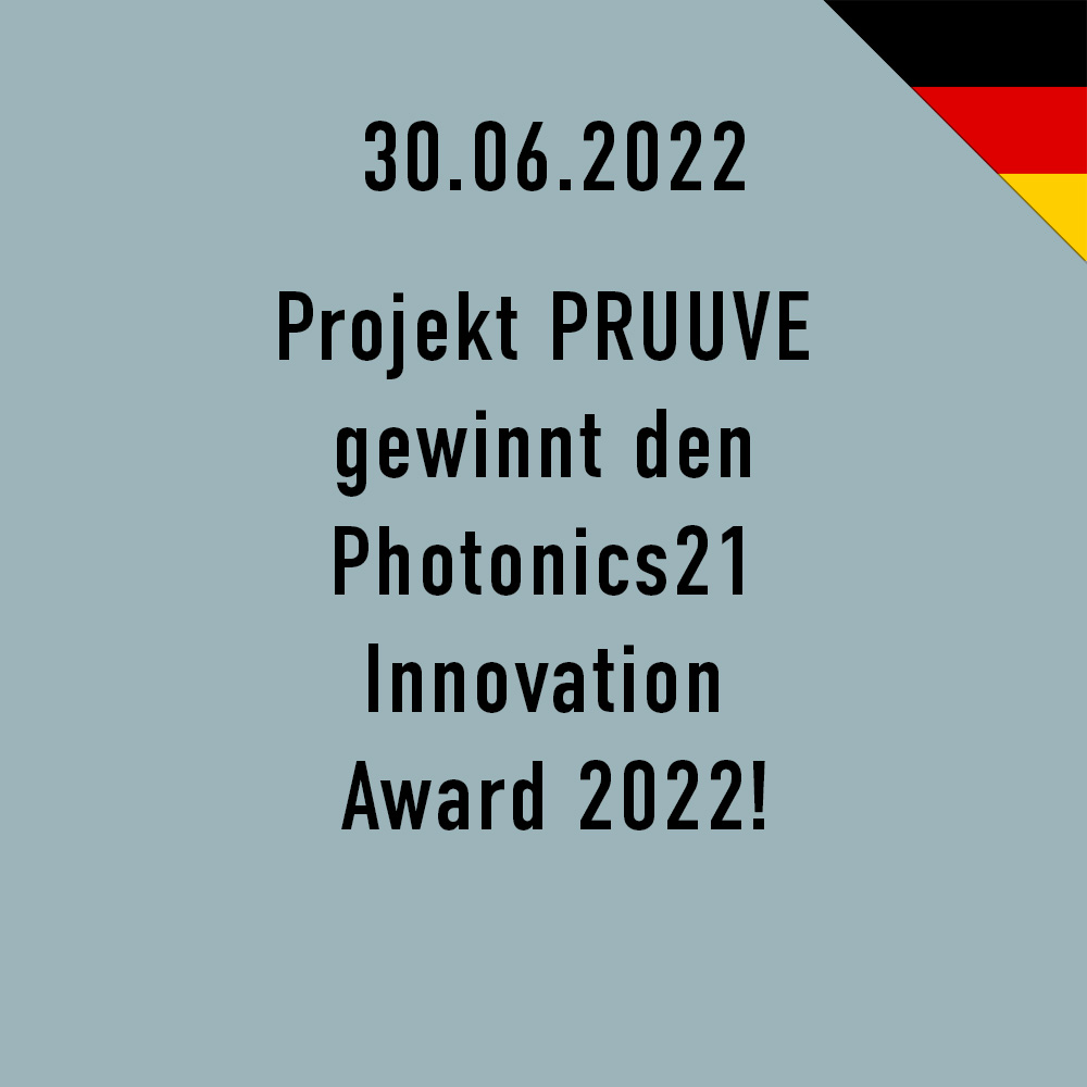News Gewinner Photonics21 Innovation Award 2022